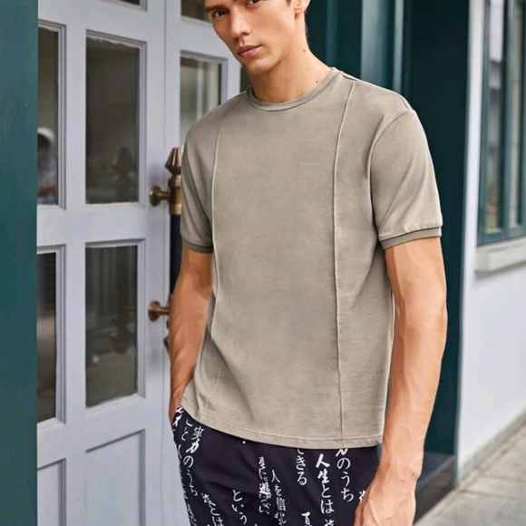 MEN'S FRONT SEAM SHORT SLEEVE SHIRTZ - Picture 6 of 8